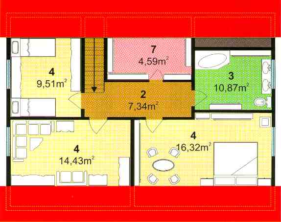 houseb1104floor2.jpg (25561 bytes)